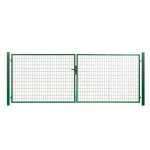 Portail grillag� square passage 4m ht 1m70 vert