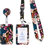 Porte badge cordon tour de cou avec porte - carteslanyard strap neck avec swivel lobster clasp - stely ...