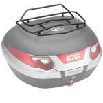 Porte bagage objet galerie e96b pour top case givi e55 / e52 maxia moto scooter