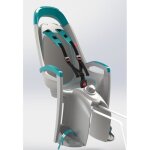 Porte - b�b� pour cycle - hamax - amaze gris - p�trole