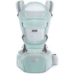 Porte b�b� ergonomiqueporte - b�b� ventraux dorsauxavec si�ge � hanchecoton l�ger et respirantr�glable ...