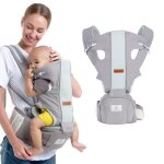 Porte bébé multifonctionnel ergonomique physiologique pour 0 à 36 mois bébé avec siège à hanche multi ... Porte bébé multifonctionnel ergonomique physiologique pour 0 à 36 mois bébé avec siège à hanche multi ...