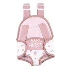 Porte - bb pour poupon jusqu 42cm - smoby - baby nurse - 2 positions - lanires rglables