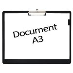 Porte - bloc a3 jpc noir