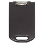 Porte - bloc a4 - maul - noir - 2 pinces - compartiment de rangement - poign�e de transport