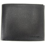 Porte - carte cuir - grain paquetage - noir