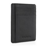 Porte carte homme cuir 205288 noir