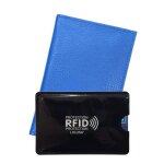 Porte carte papier voiture + tui carte rfid carte grise permis identit et assurance 4 volets cuir loluna ...