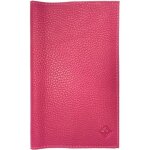 Porte chquier talon en haut + tui carte rfid compact en cuir souple avec carte bancaire loluna (fuchsia) ...