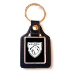 Porte - cls acier - simili - cuir luxury - peugeot (noir)