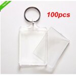 Porte - cls acrylique lcc diamtre intrieur 3, 5 * 5, 0 cm cadre photo vierge pendentif porte - cls ...