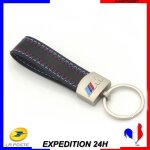 Porte - cl�s - bmw - m - cuir - noir - id�al cadeau