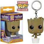 Porte - cl� marvel gardiens de la galaxie : dancing groot - funko - vinyl - sous licence officielle