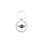 Porte - cls mtal argent moon - mini cooper