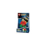 Lego super heroes - robin - porte cle mini lampe de poche