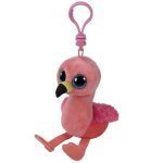 Porte - cls en peluche ty - gilda le flamant rose - pour enfant  partir de 3 ans - rose - intrieur ...