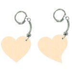 Porte - cls en bois coeurs 5 cm 4 pices