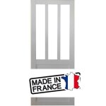 Porte coulissante atelier blanc h204 x l83 cm