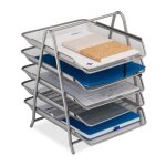 Relaxdays porte - courriers support documents en format a4 5 compartiments 375 x 30 x 35 cm aspect maille ... Relaxdays porte - courriers support documents en format a4 5 compartiments 375 x 30 x 35 cm aspect maille ...