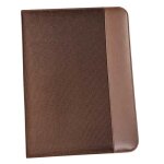 Porte - documents a4 - genie - 12443 - cuir & nylon - marron - 250x30x330 mm