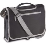 Porte document bandoulire ajustable kimood - noir