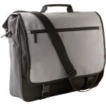 Porte document kimood  rabat - noir / gris - tu