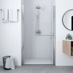 Vidaxl porte de douche paroi de douche cabine de douche ecran cloison de salle de bain maison int�rieur ...