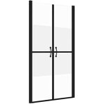 Porte de douche - vidaxl - pario - verre de s�curit� - aluminium - 68 - 71 cm x 190 cm