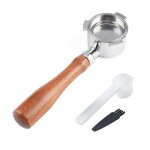 Porte - filtre  caf en acier inoxydable 51mm pour delonghi ec685. bk - pzcc - accessoire barista