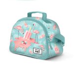 Porte - goter thermal lunch bag - oh my pop! ice flamingo - turquoise - taille unique