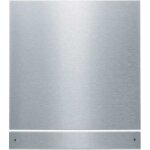 Porte habillage 60cm + plinthe sz73125 - siemens - inox - pour lave - vaisselle intgrables inox 60 cm ...