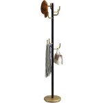 Porte - manteaux mila portant pour v�tements sur pied hauteur 174 cm et 8 crochets meuble dentr�e en ...
