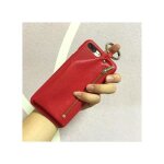 Porte - monnaie apple 8 plus tui pour tlphone portable fermeture clair en cuir housse de mare iphonexsmax ...