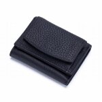 Porte - monnaie en cuir vritable antivol pour femme porte - cartes multi - emplacements poche  monnaie ...