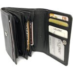 Porte monnaie femme cuir vritable zip portefeuille compagnon pour 12 cartes billet monnaie identit ...