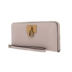 Porte - monnaie - guess - stephi slg zip around wallet l - blanc - 100% polyur�thane - �l�gance simple ...