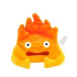 Porte - monnaie - studio ghibli - calcifer - peluche - 100% polyester - 14x15x1 cm