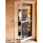 Porte moustiquaire cadre aluminium 215x100cm werka pro Porte moustiquaire cadre aluminium 215x100cm werka pro