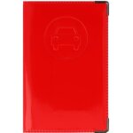 Porte - papiers voiture jeune ? nouveau permis format carte ? pvc rouge extraplat ? fabriqu en france ...