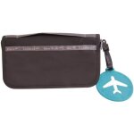 Porte passeport - novago - organiseur de voyage - imperm�able - 11 compartiments - compact