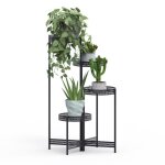 Porte plante intrieur tagre fleur mtal extrieur avec 4 niveaux pour jardin balcon terrasse