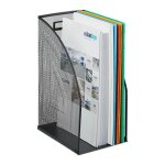 Relaxdays porte - revues mtal format a4 design maille porte - magazines bureau journaux 32 x 16 x 245 ...
