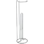 Porte - rouleau papier wc msv amy - chrom mat