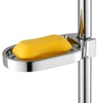 Porte - savon support de tige de douche réglable chrome porte - savon diapositives gadgets de salle de ... Porte - savon support de tige de douche réglable chrome porte - savon diapositives gadgets de salle de ...