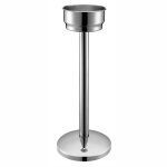 Porte seau � champagne sur pied inox 1 bouteille � 18 cm - pujadas