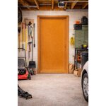 Porte de service bois pleine armagos h200 x l80 cm c�te tableau p. gauche