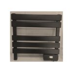 Sèche - serviettes électrique compact noir 100w Sèche - serviettes électrique compact noir 100w