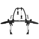 Porte vlo - thule - outway plateform - 2 vlos - fixation coffre - noir