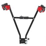 Porte - vlos de voiture pliable 3 porte - vlos attelage arrire porte - vlos avec sangles coffre de ...