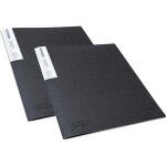 Porte - vues - 40 vues - 20 pochettes - a4 - noir - lot de 2 - rapesco